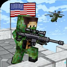 Скачать American Block Sniper Survival на Андроид - Взлом Все Открыто