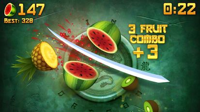 Скачать Fruit Ninja® на Андроид - Взлом Бесконечные деньги