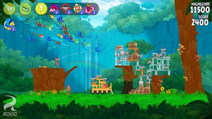 Скачать Angry Birds Rio на Андроид - Взлом Много Монет