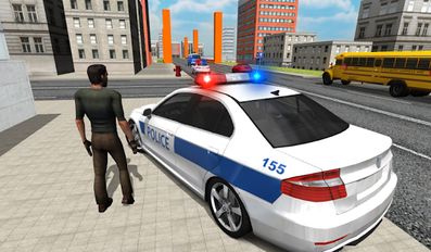 Скачать Police Car Driver на Андроид - Взлом Много Монет