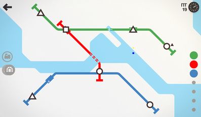 Скачать Mini Metro на Андроид - Взлом Все Открыто