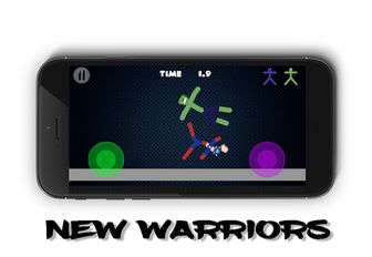 Скачать Stickman Warriors 4 Online на Андроид - Взлом Бесконечные деньги