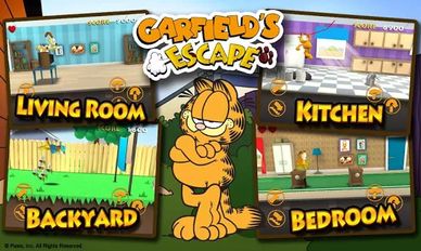 Скачать Garfield's Escape Premium на Андроид - Взлом Все Открыто