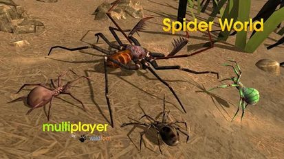 Скачать Spider World Multiplayer на Андроид - Взлом Все Открыто