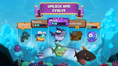 Скачать Eatme.io: Hungry fish fun game на Андроид - Взлом Все Открыто