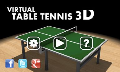Скачать Virtual Table Tennis 3D на Андроид - Взлом Бесконечные деньги