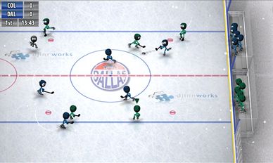 Скачать Stickman Ice Hockey на Андроид - Взлом Все Открыто