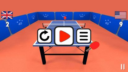 Скачать Настольный теннис 3D на Андроид - Взлом Бесконечные деньги