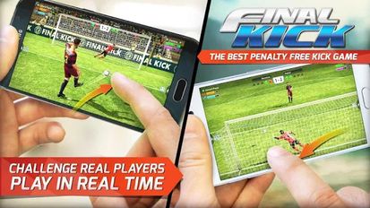 Скачать Final kick: Online football на Андроид - Взлом Бесконечные деньги