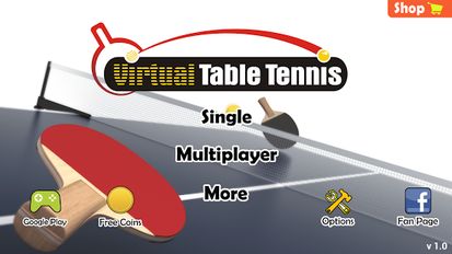 Скачать Virtual Table Tennis на Андроид - Взлом Бесконечные деньги