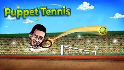 Скачать Puppet Tennis-Удар Справа на Андроид - Взлом Много Монет