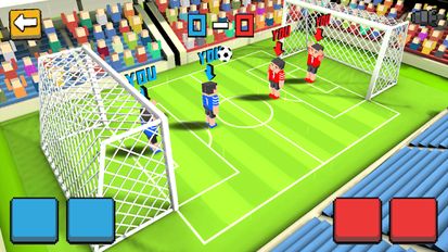 Скачать Cubic Soccer 3D на Андроид - Взлом Много Монет