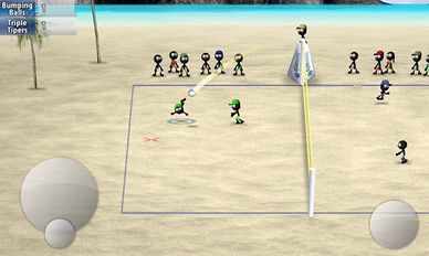 Скачать Stickman Volleyball на Андроид - Взлом Бесконечные деньги