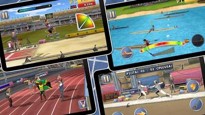Скачать Athletics2: Летние Виды Спорта на Андроид - Взлом Все Открыто