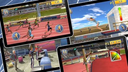 Скачать Athletics2: Летние Виды Спорта на Андроид - Взлом Все Открыто