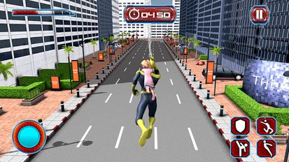 Скачать летающий паук герой Игра 2017: город бой на Андроид - Взлом Бесконечные деньги