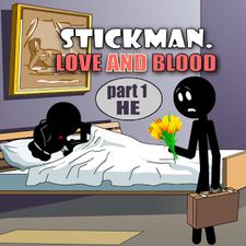 Скачать Stickman Love And Blood. He на Андроид - Взлом Бесконечные деньги