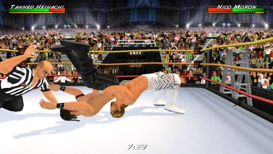 Wrestling Revolution 3D (Реслинг Революшн 3Д)  [МОД Меню] Screenshot 2