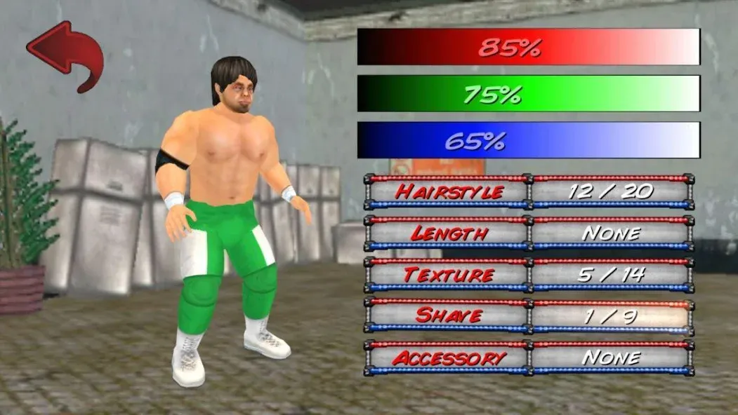 Wrestling Revolution 3D (Реслинг Революшн 3Д)  [МОД Меню] Screenshot 4