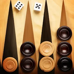 Взломанная Backgammon Live - Online Games (Бэкгаммон Лайв)  [МОД Меню] - стабильная версия apk на Андроид