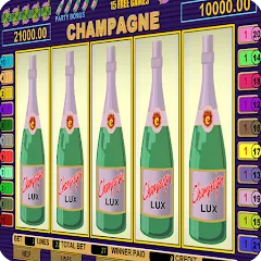 Взломанная Champagne Slot (Шампанское Слот)  [МОД Menu] - стабильная версия apk на Андроид