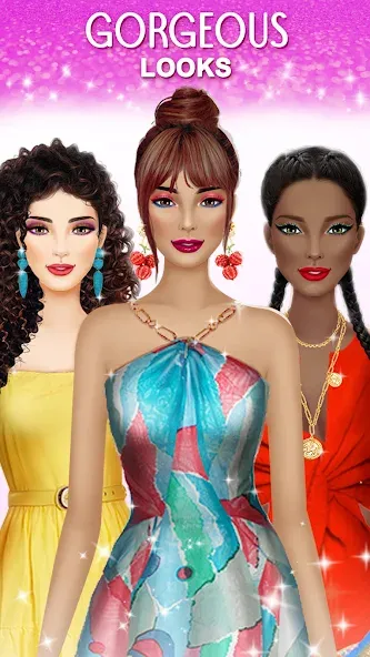 Fashion Stylist: Dress Up Game  [МОД Бесконечные деньги] Screenshot 1
