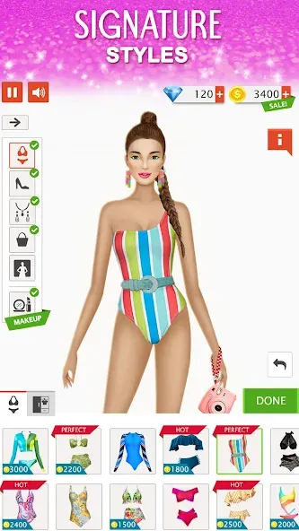 Fashion Stylist: Dress Up Game  [МОД Бесконечные деньги] Screenshot 5