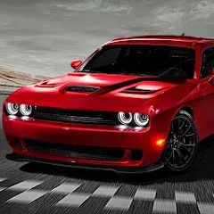 Скачать взломанную American Muscle Car Racing (Американская гоночная машина   )  [МОД Unlimited Money] - последняя версия apk на Андроид