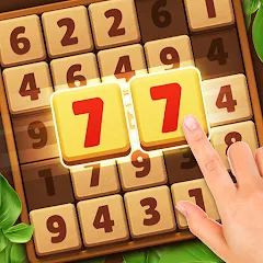 Скачать взломанную Woodber - Classic Number Game (Вудбер)  [МОД Unlimited Money] - полная версия apk на Андроид