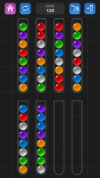Ball Sort Puzzle - Color Game  [МОД Mega Pack] Screenshot 2