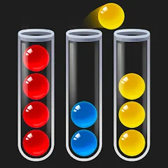 Скачать взломанную Ball Sort Puzzle - Color Game  [МОД Mega Pack] - стабильная версия apk на Андроид