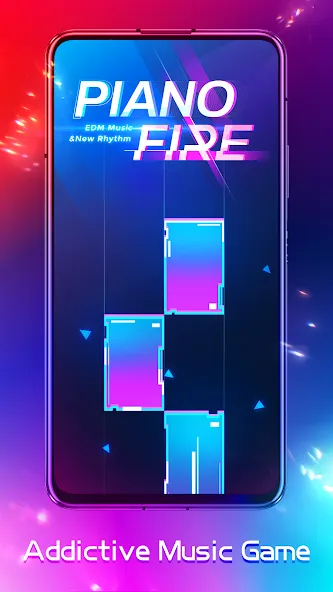 Piano Fire: Edm Music & Piano (Пиано Файр)  [МОД Много монет] Screenshot 1