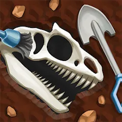 Скачать взлом Dino Quest: Dig Dinosaur Game (Дино Квест)  [МОД Много денег] - стабильная версия apk на Андроид