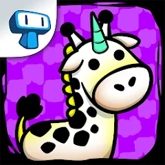 Скачать взломанную Giraffe Evolution: Idle Game (Жираф Эволюция)  [МОД Все открыто] - стабильная версия apk на Андроид