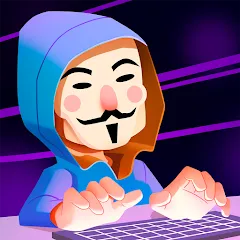 Взломанная Hacking Hero: Hacker Clicker (Хакинг герой)  [МОД Меню] - последняя версия apk на Андроид