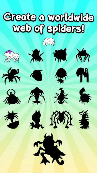 Spider Evolution: Idle Game (Спайдер Эволюшн)  [МОД Бесконечные монеты] Screenshot 4