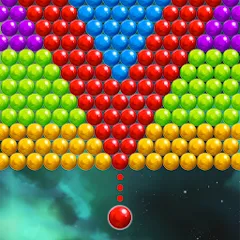 Скачать взлом Bubble Shooter Space (Бубль шутер спейс)  [МОД Все открыто] - стабильная версия apk на Андроид