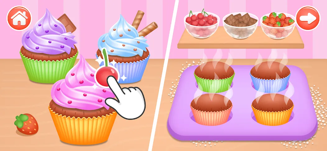 Kids Cooking Games 2+ Year Old  [МОД Много денег] Screenshot 3