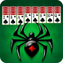 Скачать взлом Spider Solitaire: Card Game (Спайдер Солитер)  [МОД Бесконечные монеты] - стабильная версия apk на Андроид