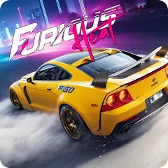 Взлом Furious: Heat Racing 2024 (Фьюриъс)  [МОД Unlocked] - полная версия apk на Андроид