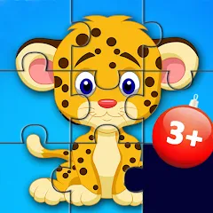 Взлом Kids puzzles - 3 and 5 years  [МОД Бесконечные монеты] - полная версия apk на Андроид