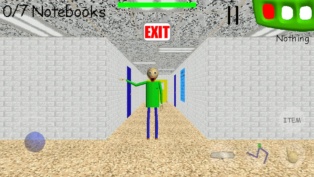 Baldi's Basics Classic  [МОД Меню] Screenshot 1