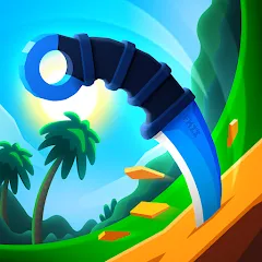 Взломанная Flippy Knife: 3D flipping game (Флиппи Найф)  [МОД Много денег] - последняя версия apk на Андроид