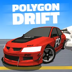 Взломанная Polygon Drift: Traffic Racing (Полигон Дрифт)  [МОД Бесконечные деньги] - стабильная версия apk на Андроид