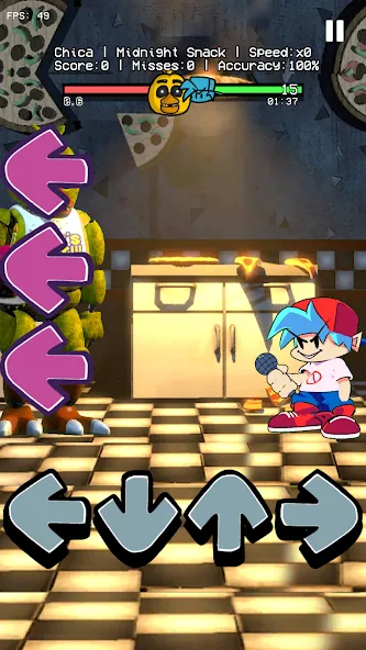 Scary Bear rap in Horror music (Скэри Беар рэп в хоррор музыке)  [МОД Все открыто] Screenshot 3