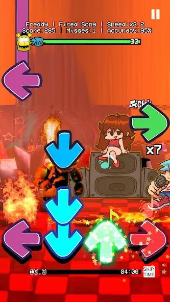 Scary Bear rap in Horror music (Скэри Беар рэп в хоррор музыке)  [МОД Все открыто] Screenshot 4