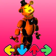 Взломанная Scary Bear rap in Horror music (Скэри Беар рэп в хоррор музыке)  [МОД Все открыто] - полная версия apk на Андроид