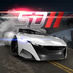 Скачать взломанную Street Drag 2: Real Car Racing (Стрит Дрэг 2)  [МОД Menu] - стабильная версия apk на Андроид
