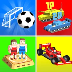 Взломанная Cubic 2 3 4 Player Games (убик 2 3 4)  [МОД Меню] - полная версия apk на Андроид