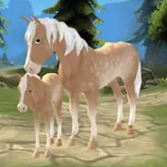 Взломанная Horse Paradise: My Dream Ranch  [МОД Много денег] - последняя версия apk на Андроид